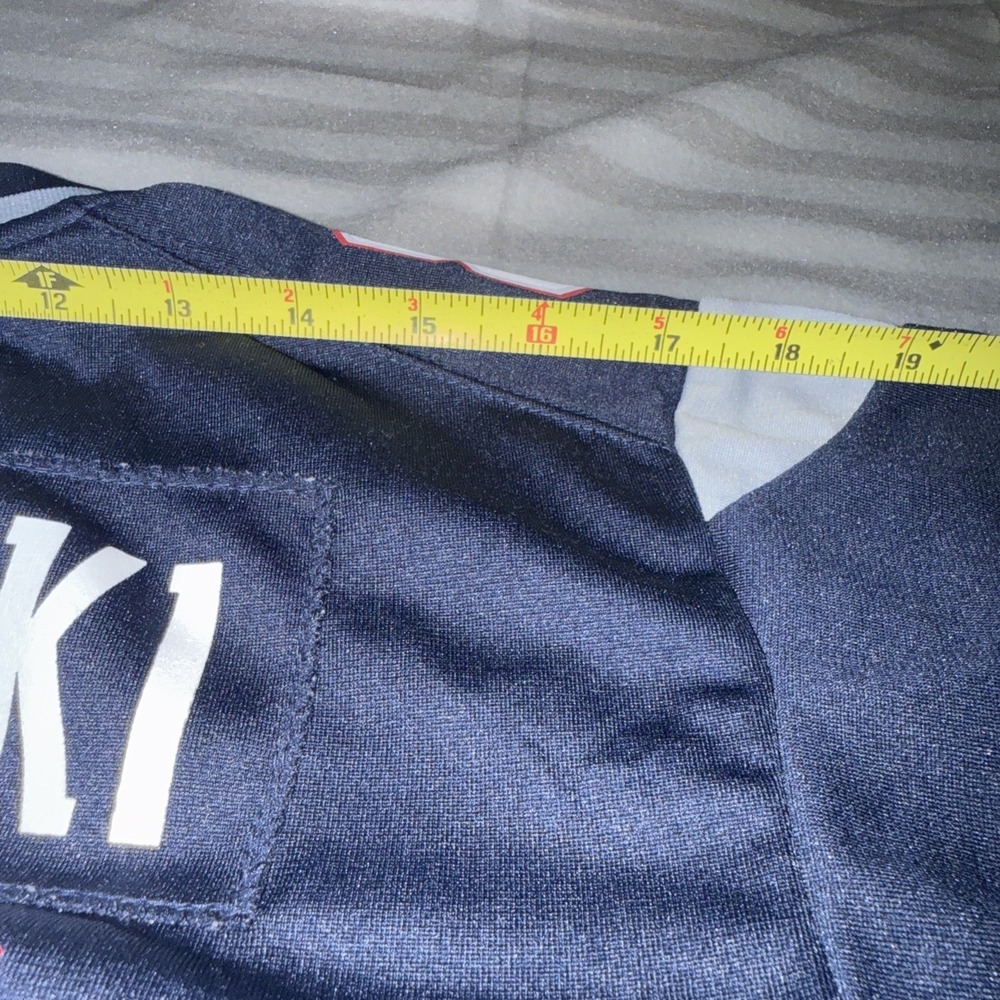 Nike On Field NFL New England Patriots Rob Gronkowski #87 Jersey YOUTH Large EUC - Picture 11 of 12